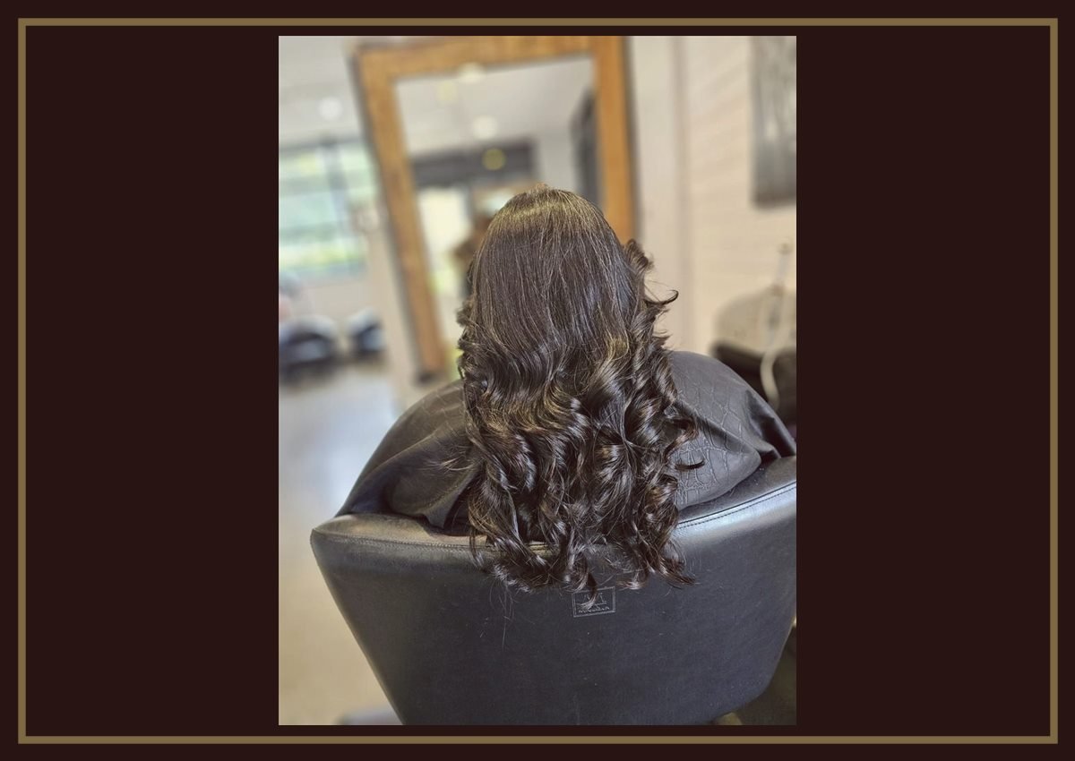Classic blowout styling